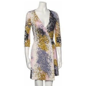 Diane von Furstenberg Silk Wrap Dress Sz. 2